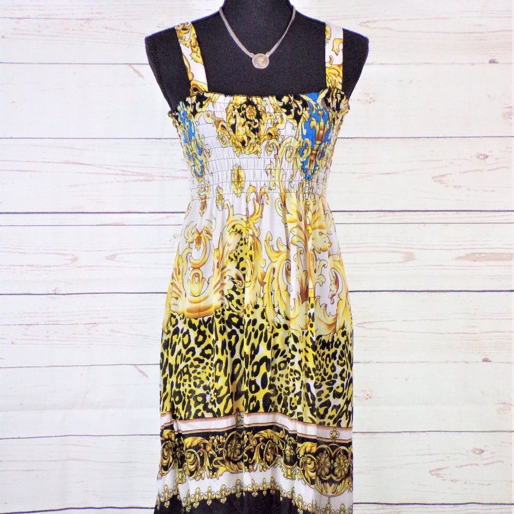 Hi Lo Abstract Women's Dress Size Large